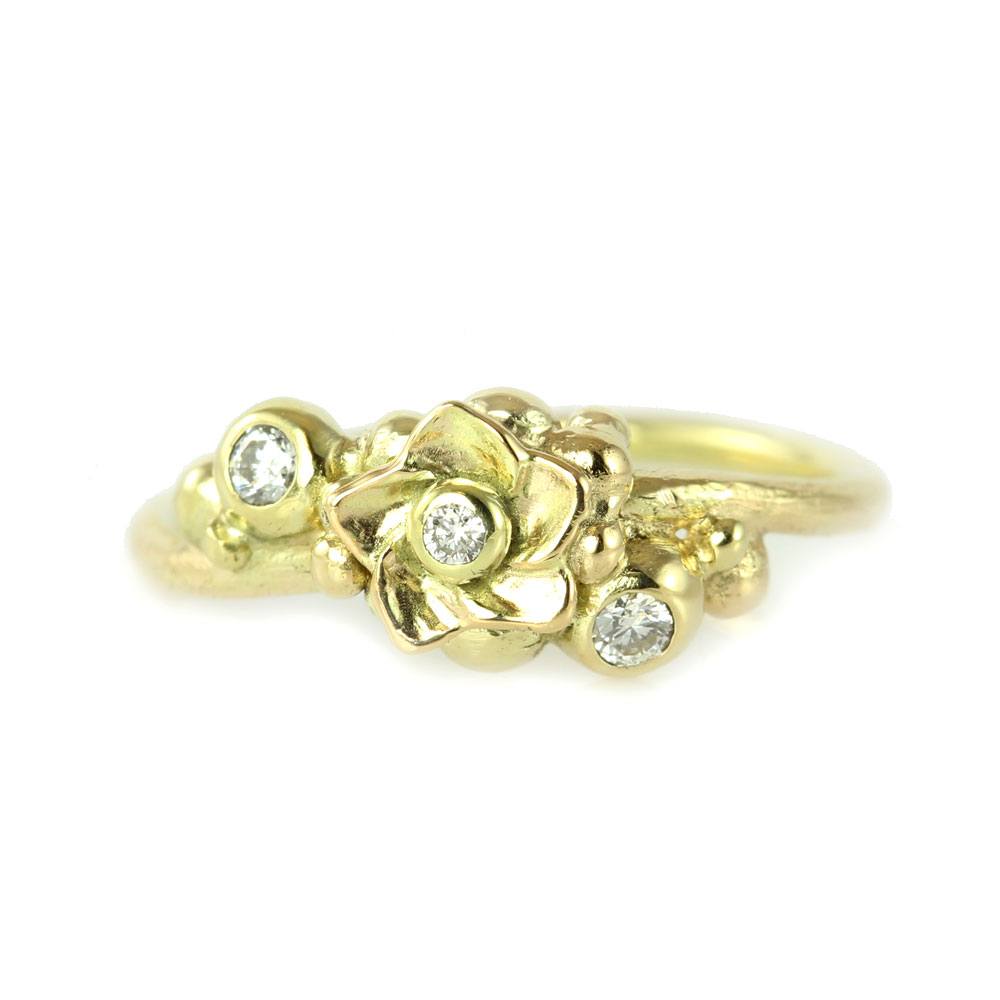 Collections - Delicate Garden Gold Ring