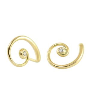FAUN interchangeable earrings with diamonds
