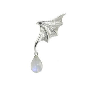 Flight dragon wing earrings - single