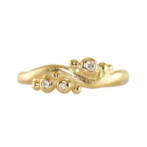 Brook delicate diamond ring